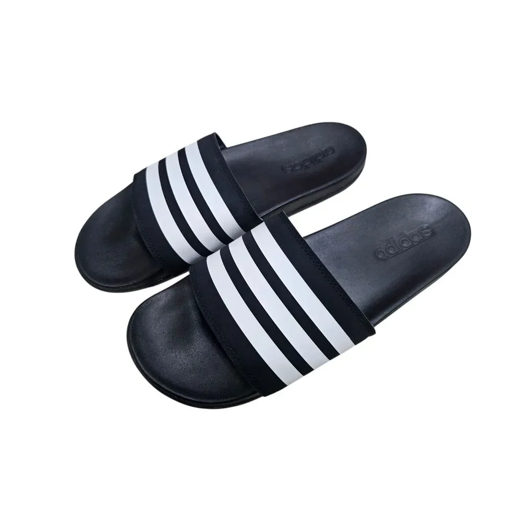 Adidas Adilette Unisex Slides 10M 11W Black/White